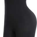 Womens Seamless Shaping Boyshorts Panties Tummy Control Underwear Slimming Shapewear Slip Shorts (Small, #A3 Black(medium Tummy Control))
