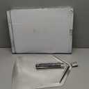 Checkered Chef Pizza Peel - Extra Large, Stainless Steel Metal Pizza Paddle with Folding Handle, Outdoor Pizza Oven Accessories - 13 Inch x 15 Inch