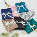 Love's cabin Satin Pillowcase for Hair and Skin, Similar to Silk Pillow Cases for Women, Pillow Case Queen Size Set of 2, Satin Cooling Pillow Cover with Envelope Closure, 20x30 Inches, Ivory