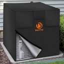 BIUTTIF Air Conditioner Cover for Outside Units - 36x36x39 inches, Central AC Winter Covers for Outside, Waterproof Anti-Hail Windproof Design