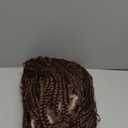 360 HD Full Lace Boho Knotless Braided Wigs for Women Box Braid Wig with Baby Hair Premium Synthetic Braided Lace Front Wigs 36 Inch Brown