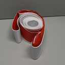 Flexible Vinyl Baseboard Trim, 4 Inch Peel and Stick Baseboard Molding Trim, Rubber Wall Base Board Moulding Trim for Floor (20 Feet) (White)