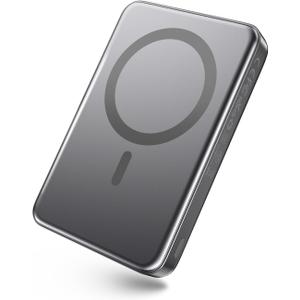 for Magsafe Battery Pack, 10000mAh Magnetic Portable Charger with USB-C 20W Fast Charging, Slim & Lightweight Wireless Power Bank for iPhone Air/17/16/15/14/13 Series, for Travel Cruise Essentials