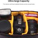 Selens High-Capacity Shockproof DSLR SLR Camera Padded Bag Case Partition Camera Insert, Make Your Own Camera Bag
