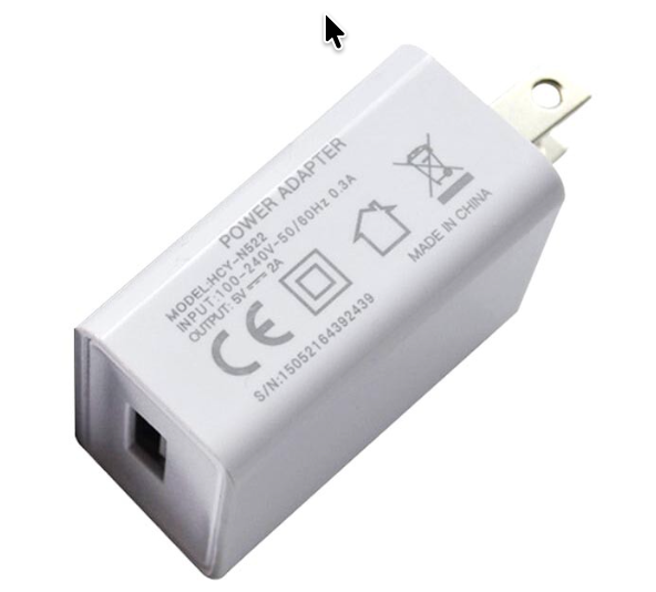 Power Adapter with 4 Ft Cord