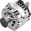 11258N Alternator Compatible with 2007-2012 Nissan Altima L4 2.5L, 2007-2012 Sentra, 2011-2013 Rogue, 2014 2015 Rogue Select L4, Alternator 12V 110Amp 6-Groove, TG12C032 23100-JA02A