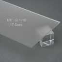Frosted (24” x 36”) Acrylic Plexiglass Sheet 1/8” (3 mm) Thick Easy to Cut Plastic Plexi Glass with Protective Paper for Signs, Privacy Screen, DIY Display Projects