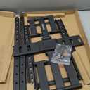 monTEK Ultra Slim TV Wall Mount for 43-90 Inch TVs | 1.1" Thin Low Profile Full Motion Bracket | Dual Swivel Articulating Arms with Tilt | Max VESA 600x400mm | Holds 132lbs | Fits 16"/18" Studs