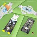 Roach Trap Cockroach Traps Killer Roach Indoor Sticky Glue Bait for Ants Spiders - Child & Pet Friendly  Pack of 15
