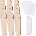 CRASPIRE 15PCS Hinge Repair Plates 3.5inch/8.9cm Hinge Repair Board Cabinet Door Furniture Hole Cover Plate with Double Sided Stickers for Door, Cabinet, Furniture Repair