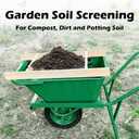 Large Soil Sifter,Compost Sifter,Heavy-Duty Rock Sifter,Garden Sifter for Sifting Soil,Leaves, Loam Soil 36"X18",Suitable for Wheelbarrow