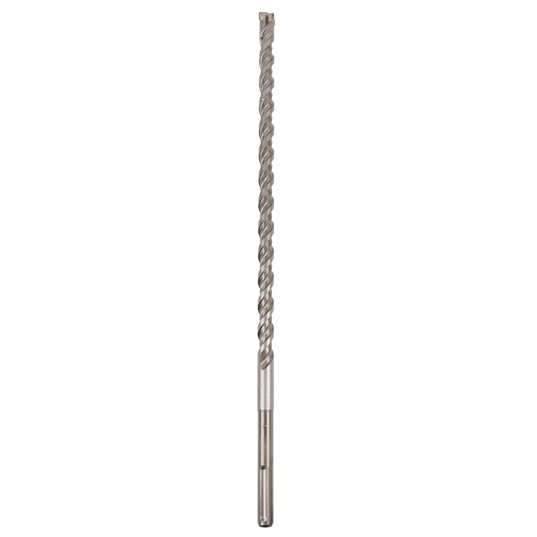 1 in X 24 in SDS MAX Bits, Rotary Hammer, Carbide, Masonry Drill Bits for Concrete, Stone and Brick, SDS MAX Hammer Double Flute, Concrete Drill Bit