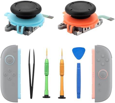 GAMOREK 2 Pack Joycon 2 Joystick, Joycon 2 Repair Kit Joysticks Replacement Parts for Switch 2