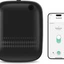 Airversa Waterless Essential Oil Diffuser for Home Large Room and Commercial Use, Up to 2000 sq ft, App Control Cold Air Diffuser, 400mL, DC-12V/1A Plug in Wall, Smart Scent Air Machine, ANW-Black