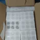 36 Set Christmas Glass Hurricane Candle Holders 12.6" Open Ended Glass Candleholder Tube Shape Bottomless and 2.2" Taper Clear Candlestick Holders for Wedding Party Table Centerpiece (Clear)