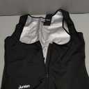 Junlan Sauna Suit for Women Waist Trainer Vest for Women Sweat Tank Top Shaper for Women with Zipper (X-Large, Black)