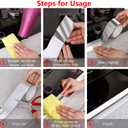 6Rolls Aluminum Foil Tapes, HVAC Duct Tape Heavy Duty, Silver Metal Adhesive Insulation Tape (3.9mil, 2"x65 Feet) High Temperature for Pipe Ductwork, Sealing Patching Heat Cold Air Ducts, Dryer Vents