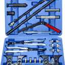Valve Spring Compressor Universal Overhead Engine Valve Spring Compressor Cylinder Head Service Set OHV OHC Compressor Tool Valve Spring Compressor Remover and Installer