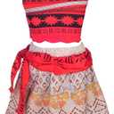 Lito Angels Princess Costume Fancy Dress Up for Kids Girls, Halloween Birthday Party Outfit (12-24 Months, Style 3 - Dress Only)