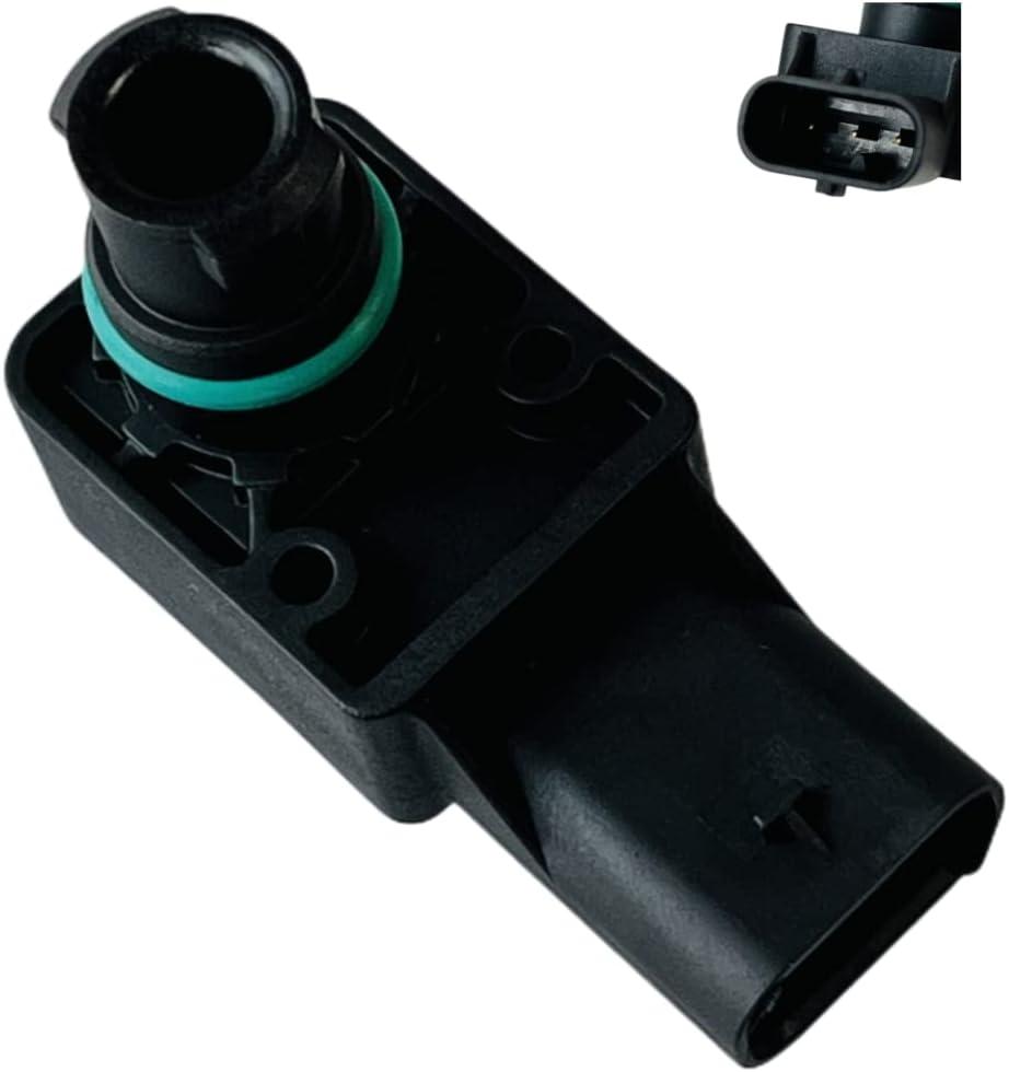 0261230227 05149174AB SU14383 MAP Sensor Fits for Chrysler 200 300 Dodge Charger Challenger Journey Durango Caravan Jeep Cherokee Wrangler 2012 2013 2014 2015 2016 2017 2018