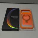 TORRAS for iPhone 17 Pro Max Case with Stand, Camera Control Button, Fit for MagSafe, Military Grade Protection, Translucent Slim Soft Edge Case for iPhone 17 Pro Max 6.9", Orange