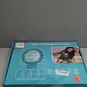 30X 10X Large Floor Magnifying Glass with Light and Stand,72 LED Flexible Gooseneck Floor Magnifying Lamp,2 in 1 Lighted Magnifiers for Close Work, Sewing,Crafts,HobbiesBlack