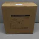 HNRLOY Bathroom Exhaust Fan for Ceiling,Household Bath Vent Ventilation Fan,110 CFM,4-in Duct,1.0 Sones Quiet Operation,13W Energy-Saving 12" Plastic Panel Shower Vent Extractor,10"x10" Mounting Hole