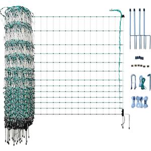 RentACoop Poultry Netting Electric Fence - Electric Poultry Enclosure for Chickens, Ducks, Turkeys - Suitable for 4 Week Old Chickens/Older and Adult Poultry - Energizer Not Included - 168' L x 48" H (168' x 48")