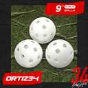 Ortiz34 Bat & Ball Set - Graffiti Plastic Bat & Ball Homerun Set- David Ortiz Backyard Baseball Set for Youth, Kids, Teenagers, Adults (Bat & Ball Set, Blue)