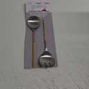Gallery Rattan And Metal Salad Servers 11Inch