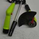 Cordless Weed Wacker, Grass Trimmer with 2Pcs 2.0Ah Li-Ion Battery Powered and 3 Types Blades,12V Electric Weed Trimmer/Edger for Garden Yard Work and Lawn Care