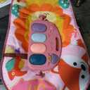 dearlomum Baby Play Mat Gym, Funny Play Piano Tummy Time Activity Mat with 5 Infant Sensory Toys, Music and Lights, Boy & Girl Gifts for Newborns 0 to 3 6 9 12 Months(New Pink)