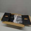 SPS-508 Speaker Wall Mount Stand, Rotatable Angle, Adjustable Swivel Tilt Speaker Mount Bracket, Home Surround Sound System 100 lbs Capacity (2 Packs, Black)