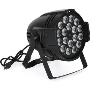 Topteng 200W Moving Head Light 18LED AP, 18X10W Stage Lights RGBW DMX Color Change Spot Light DJ Lights 18 LEDs Par Stage Light for Concert, Nightclub, Party, Bars, KTV, Wedding, DJ Disco Shows