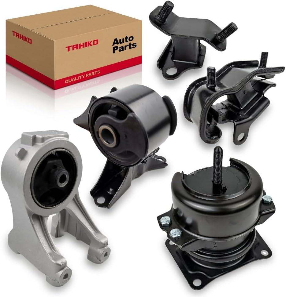 Fit for Honda Odyssey 3.5L 1999 2000 2001 2002 2003 2004 Engine Motor Mounting Transmission Mount Set 5pcs A4519HY A4518 A6552 A6582 A6579