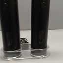 CIRCLE JOY Electric Salt and Pepper Grinder Set Top-Refill Automatic Salt and Pepper Mill Grinder, Battery Operated Adjustable Coarseness, Easy Filling Upgraded Larger Capacity with Led Light