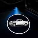 2PCS fit for Tundra LED Car Door Projector Courtesy Lights Ghost Shadow Welcome Lamp (Tundra)