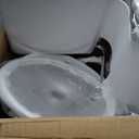 Sidanli Adjustable Bar Stools Set of 2, White Bar stools Set of 2 in Faux Leather, Swivel Bar Chairs Height Adjustable, Comfortable Bar Stools with Back for Kitchen Island, Dining Room