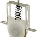 Prime-Line B 617 1 In. Nylon Spring-Loaded Rollers for Sliding Screen Doors, for Columbia (2 Pack)