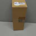 HOHOTIME Artificial Flowers with Vase, White Silk Roses Fake Flower Arrangement with Eucalyptus, Faux Plant Vase for Home Office Dining Table Centerpiece Coffee Table Decor Farmhouse Decoration