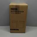 2 Pack Bathroom Garbage Can with Lid - 2.5 Gal and 4 Gal Motion Sensor Garbage Bin, Smart Rubbish Bin, Waterproof Slim Dustbin, Automatic Plastic Garbage Can for Bathroom, Office, White