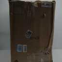 IRIS USA 20 Gallon Lockable Storage Bins with Lids, 6 Pack - Made in USA, Heavy Duty, Stackable Containers, Garage Organizing Bins Moving Tubs, Rugged Sturdy Equipment Utility Box - Black