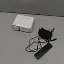 Mini Portable Projector, Full HD 1080P 4K Support Movie Projector, Portable Small Projector for Home Theater/bedroom, Compatible with iOS, Android, TV Stick, Laptop, HDMI, USB