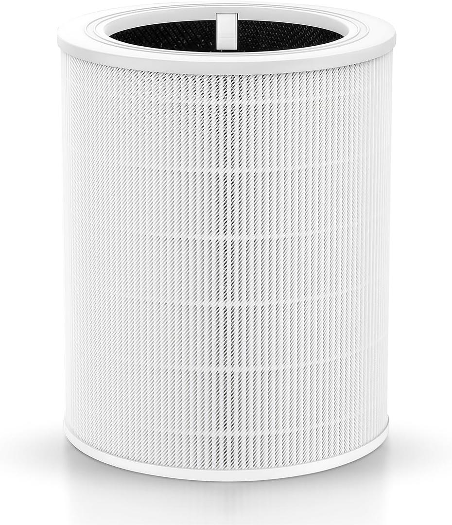Core 600S Replacement Filter Compatible with LEVOIT Core 600S-RF & Core 600S-P Air Filter, 3-in-1 High-Efficiency Filter Core 600S for Home Large Room, 1 Pack