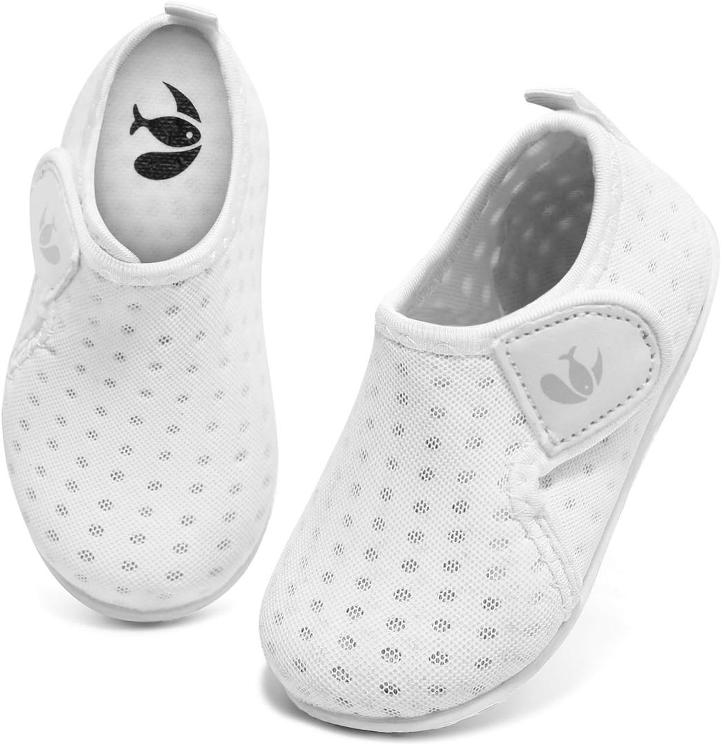FEETCITY Baby Boys Girls Water Sport Shoes Barefoot Kids Aqua Socks Quick-Dry Beach Swim Pool Shoes (0-6 Months Infant)