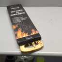 Premium Wood Grill Scraper - Wooden BBQ Grill Scraper, Barbecue Cleaner Tool, Enjoy Safe & Bristle Free Barbecue for Outdoor Grill |Includes 12" Bamboo Skewers (100 Pcs)