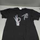 Skeleton 67 Meme Funny Halloween Boys Girls Youth Teen Kids T-Shirt, Large, Black 