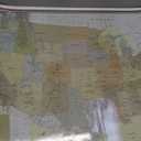 24x36 United States, USA Contemporary Premier Wall Map Poster (24x36 LAMINATED)