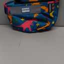 Kids Bike Basket Front for Boys Girls, Waterproof Bicycle Front Basket Handlebar Bag with Reflective Safety Straps, Easy to Install Kids Bike Scooter Accessories (Dinosaur)