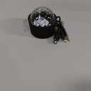 Wiwreenm Mini Disco Ball Light, Rechargeable Party Lights, Sound Activated Strobe DJ Light, Portable Battery Operated, Night Lights Projector for Kids, Halloween, Disco Decoration for Car/ Parties